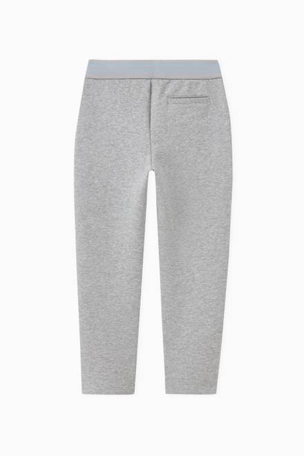 hover state of College EA Logo Patch Joggers in Cotton