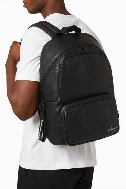 hover state of CK Campus Backpack in Faux Leather
