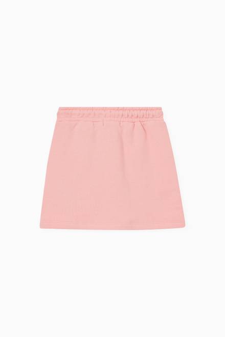 hover state of Logo Skirt in Organic Cotton Terry