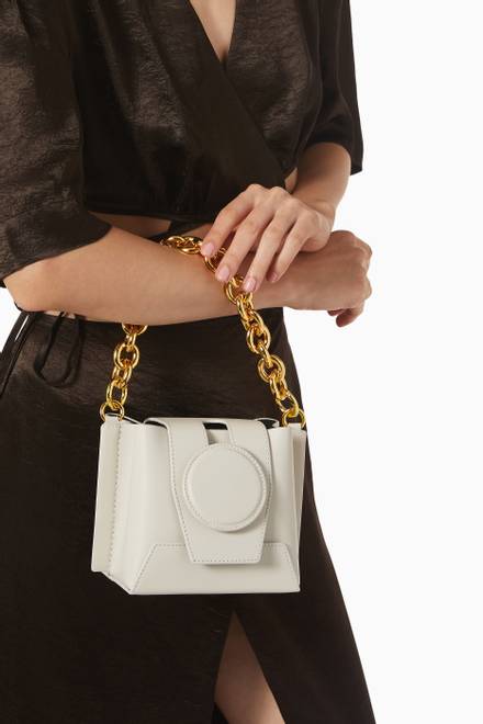 hover state of Daria Shoulder Bag in Nappa Leather