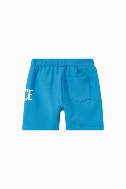 hover state of Greca Logo Shorts in Cotton