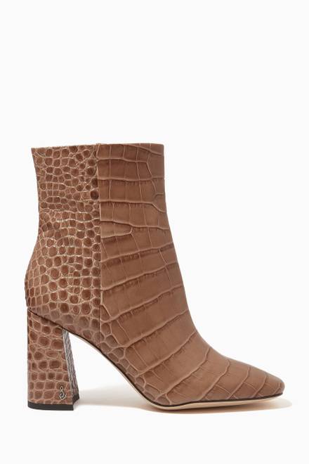 sam edelman women's daelyn pull on platform booties