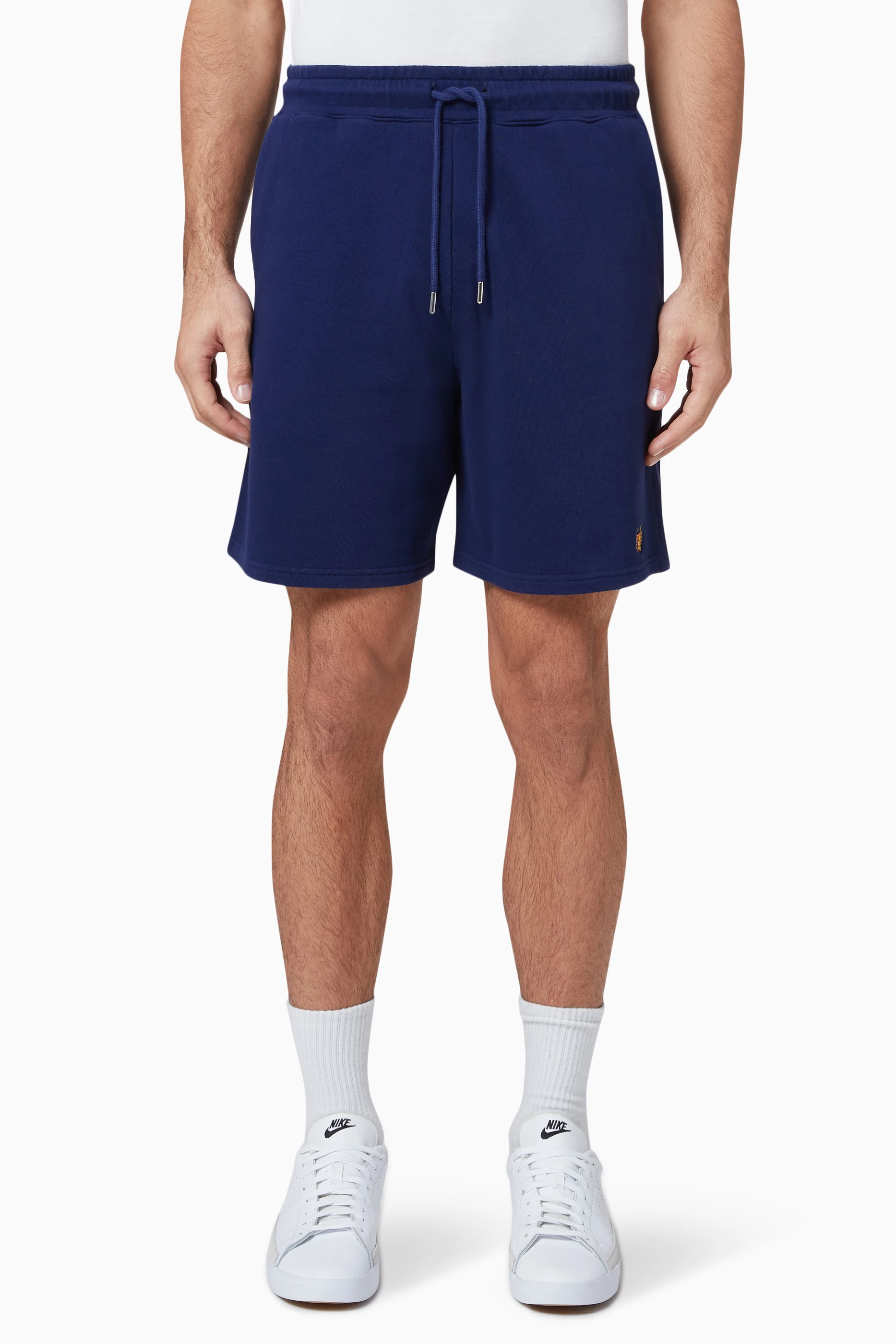 Herren Bekleidung Kurze Hosen Freizeitshorts BEL-AIR ATHLETICS Shorts Aus Baumwolle Mit Academy Crest-logo in Blau für Herren 