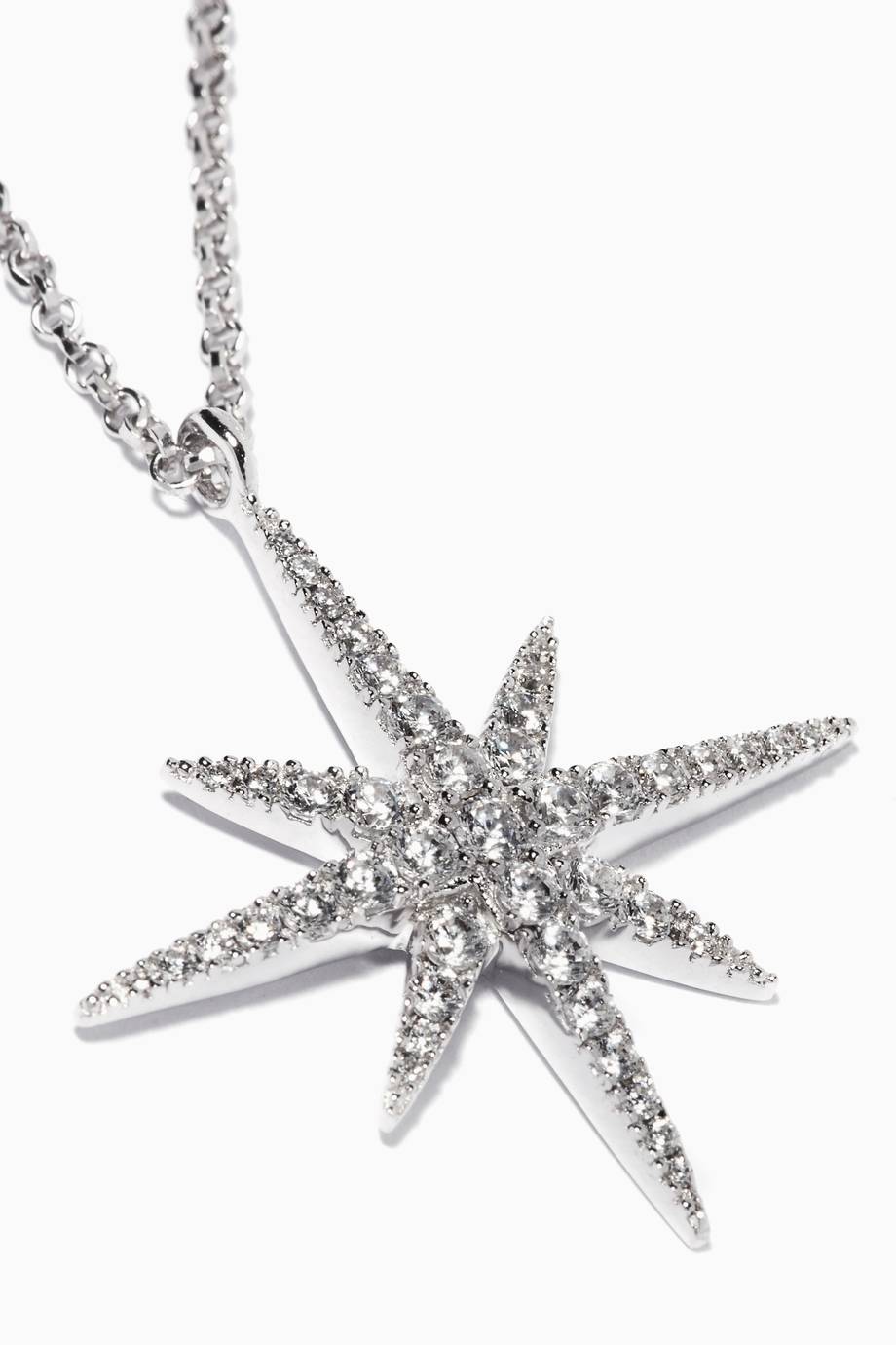 Shop Luxury APM Monaco Silver Meteorites Necklace Ounass UAE
